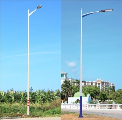 橫單臂錐形路燈桿