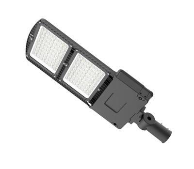 可调节角度免工具拆卸款LED智慧路灯头