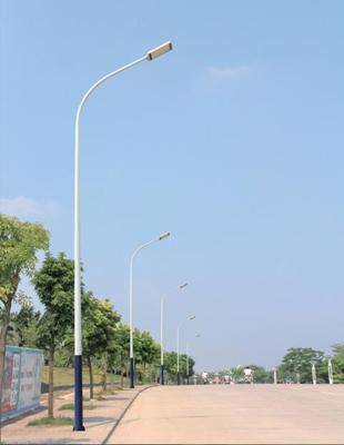 单臂锥形路灯杆