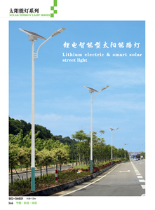 鋰電智能型太陽能路燈